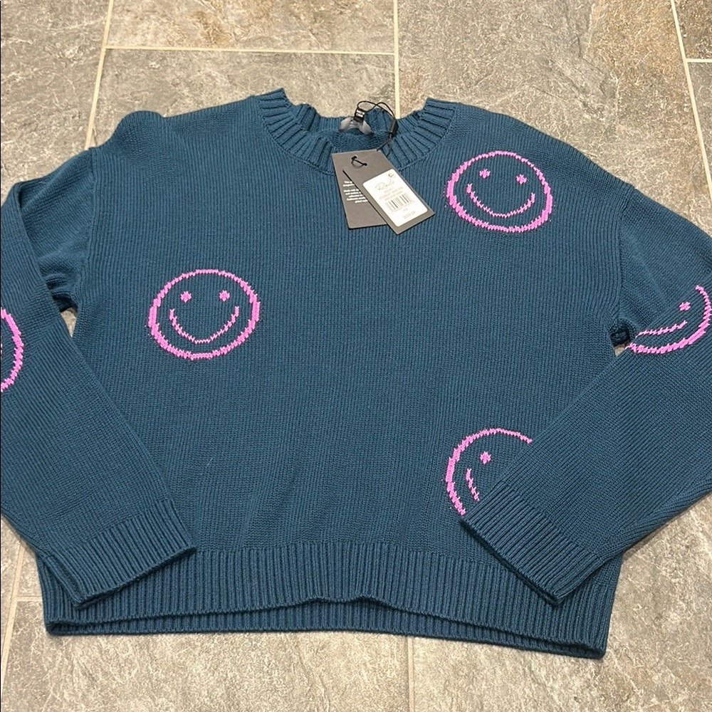 Rails perci forest smiles xs sweater NWT